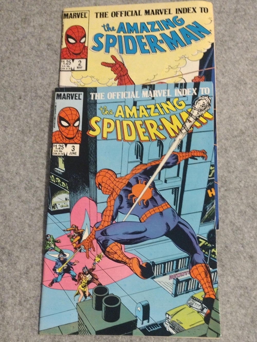 The Amazing Spiderman Comics  2 Book Lot Number 2,3